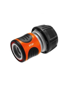 Conector Rápido Agua Polipropileno 19mm Gris Naranja AntiUV AntiAlgas Gardena