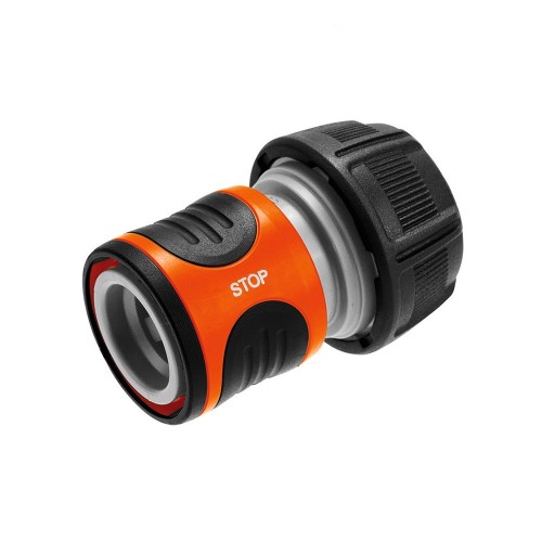 Conector Rápido Agua Polipropileno 19mm Gris Naranja AntiUV AntiAlgas Gardena