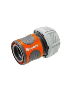Conector Rápido Manguera Polipropileno 19mm Gris Naranja Gardena