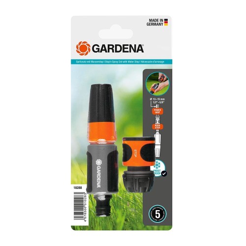Set Riego Polipropileno 13mm-15mm Multichorros Antiuv Antialgas Gardena