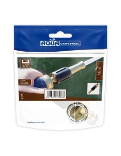 Lanza Regulable Latón Grip Caucho Rosca Hembra 3/4" Aqua Control 2