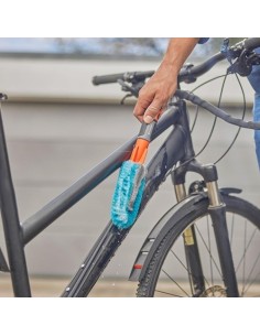 Kit Limpieza Bicicleta Cepillo Champú Wax 18865-34 Gardena 2