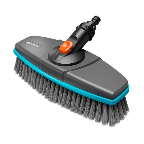 Cepillo Cerdas Suaves Orientable 360° Banda Plástico Blando Gardena