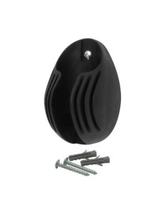 Colgador Plástico Para Manguera Helicoidal Negro Aqua Control