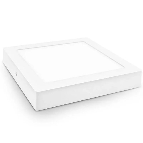 Downlight LED superficie cuadr blanco 24W.(Fría, Cálida, Neutra) - 1