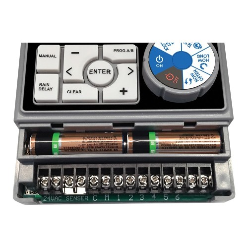 Programador Riego 4 Zonas LCD 1.5V Pilas 2xAA Aqua Control