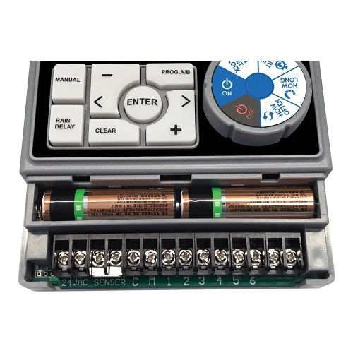 Programador Riego 4 Zonas LCD 1.5V Pilas 2xAA Aqua Control Programador Riego 4 Zonas LCD 1.5V Pilas 2xAA Aqua Control