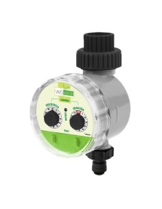 Programador Analógico Polipropileno 2xAA Anti UV VIVO VERDE