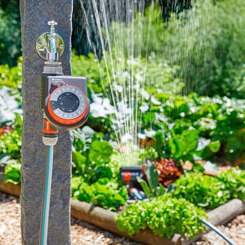 Programador Riego Polipropileno 17 Programas 1-60min Panel Extraíble Gardena Programador Riego Polipropileno 17 Programas 1-60min Panel Extraíble Gardena