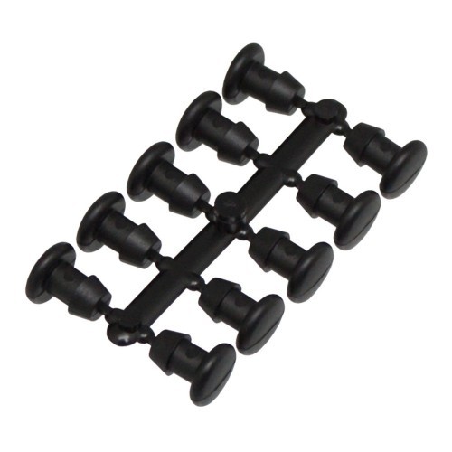 Tapones Polipropileno 4mm 10 Unidades Negro Blue Bird-Altadex Tapones Polipropileno 4mm 10 Unidades Negro Blue Bird-Altadex