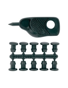 Pack Punzon Polipropileno Orificios 4mm 10 Tapones AntiUV BLUE BIRD-ALTADEX