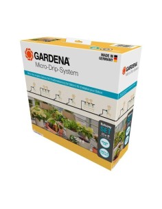 Kit Riego Por Goteo Microdrip 15 Macetas Balcón Terraza Gardena