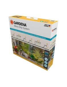 Kit De Riego Por Goteo Hasta30Plantas UsoTerraza GARDENA