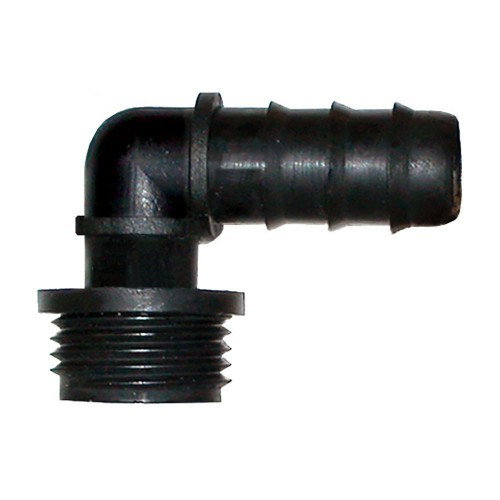Codo Mixto PVC 16mm Rosca Macho 1/2 Pulgada 4 Unidades Aqua Control