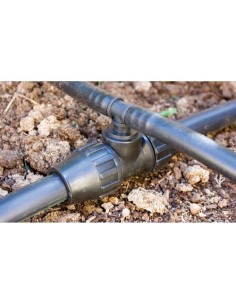 Conector T Mixto Plástico Tubo16mm Rosca1/2Pulg Bolsa 3Unidades Aqua Control 2