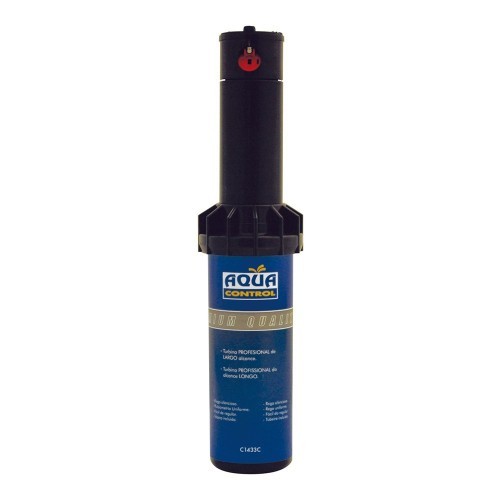 Aspersor Emergente Polietileno 10.5cm Alcance 7-15m 3/4Pulg Aqua Control Aspersor Emergente Polietileno 10.5cm Alcance 7-15m 3/4Pulg Aqua Control