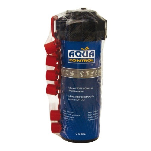Aspersor Emergente Polietileno 10.5cm Alcance 7-15m 3/4Pulg Aqua Control Aspersor Emergente Polietileno 10.5cm Alcance 7-15m 3/4Pulg Aqua Control