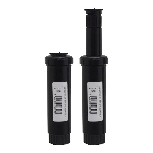 Difusor Emergente Polietileno Regulable 6cm Alcance4A4.5m 1/2Pulgada Aqua Control
