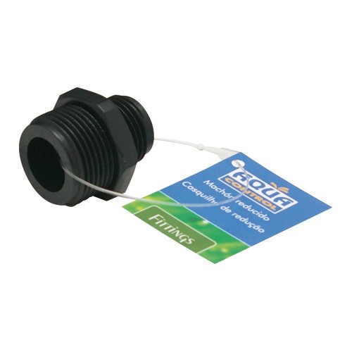 Machón Reductor Polipropileno 1Pulgada-3/4Pulgada Anti UV Aqua Control