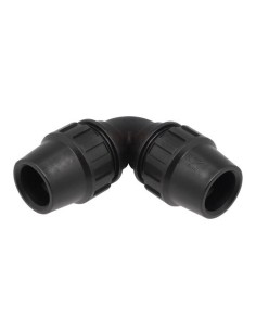 Codo Polietileno 32mm Tratamiento Anti UV Aqua Control