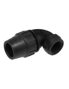 Codo Polipropileno 25mm Rosca Hembra Tratamiento Anti UV Aqua Control