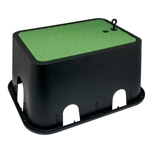 Arqueta Rectangular Polipropileno 27x40x31cm Negro Aqua Control Arqueta Rectangular Polipropileno 27x40x31cm Negro Aqua Control