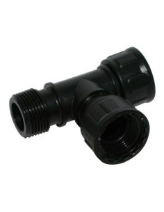 Conector T Polietileno Rosca 1Pulgada AntiUV Aqua Control