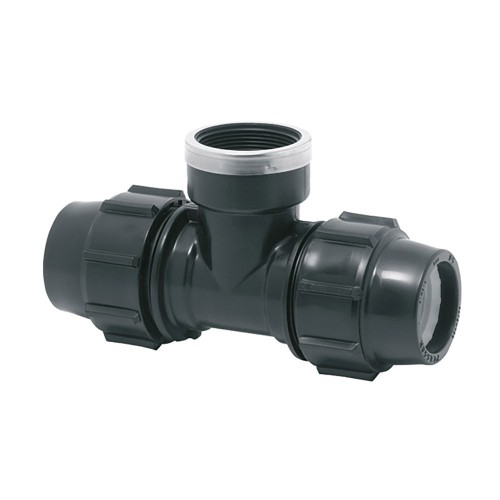 Conector T Polipropileno Rosca Hembra 32mmx1in PLASSON