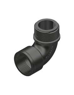 Codo 90 Grados Polipropileno Rosca Macho Hembra 1/2PLASSON