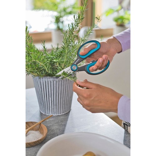 Tijera Acero Inoxidable Punta Fina Para Hierbas GARDENA