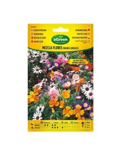Semillas Flores Enanas Anuales Mezcla 30-50cm AGREEN