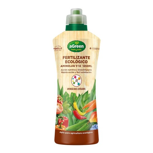 Fertilizante Orgánico Líquido 1250ml Agricultura Ecológica AGREEN