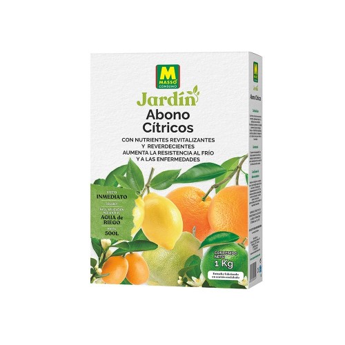 Abono Soluble NPK 11-8-12 1Kg Cítricos Massó