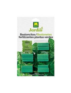 Fertilizante Bastoncitos Liberación Lenta Plantas Verdes 25 Unidades MASSÓ