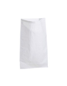 Saco Rafia Polipropileno 50x80cm Blanco FUN AND GO