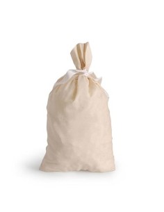Saco Algodón 40x60cm Color Beige Pack 2 Unidades FUN AND GO