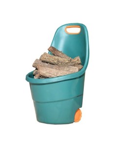 Carro De Jardín Polipropileno 48L 58.5x52x96cm Verde FAURA
