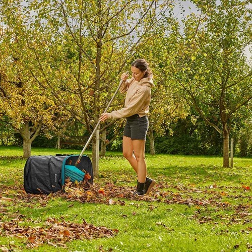 Saco Jardín PopUp Poliéster Reciclado 127L Cuadrado Fondo Reforzado GARDENA Saco Jardín PopUp Poliéster Reciclado 127L Cuadrado Fondo Reforzado GARDENA