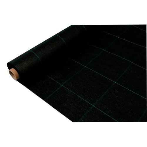 Malla Antihierba Polipropileno 2x10m 100g/m2 Negra FUN AND GO