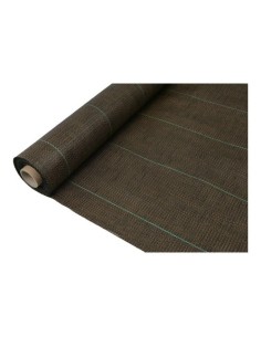 Malla Antihierba Polipropileno 100gr/m² 1x100m Marrón FUN AND GO