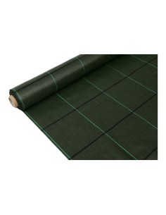 Malla Antihierba Polipropileno 100gr/m2 2x100m Verde FUN AND GO