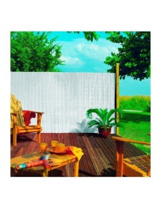Cañizo PVC Ovalado 1x3m Blanco Tratamiento Anti UV Faura