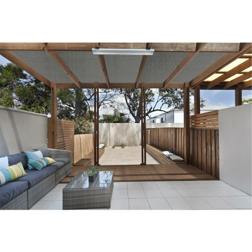 Malla Ocultación Polietileno 230g/m² 1x5m Antracita FUN AND GO