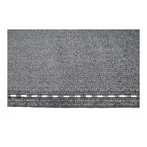 Malla Ocultación Polietileno 230g/m² 2x5m Antracita Protección UV Faura