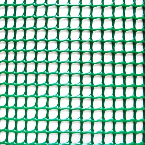 Malla Ligera Polipropileno 1x25m Cuadro 4.5x4.5mm Verde FAURA