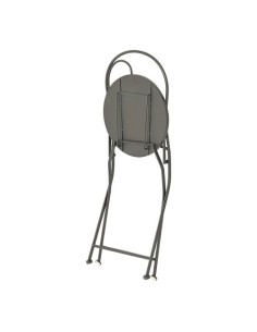 Silla Metálica Hierro 39x47x94cm Negro Exterior Estampado NULL 2