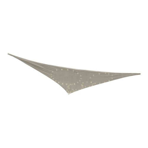 Toldo Ocultación Exterior LED Solar 300x300x300cm Gris NULL