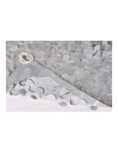 Toldo Camuflaje Nylon 3x4m Reversible Gris Blanco AntiUV Faura 2