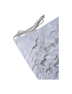 Toldo Camuflaje Reversible Poliéster 3x4m Blanco AntiUV FAURA 2