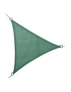Toldo Vela Polietileno Triangular 5x5x5m Verde AntiUV Faura